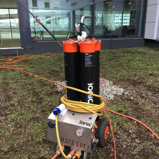 Aggregat med høytrykkspyler